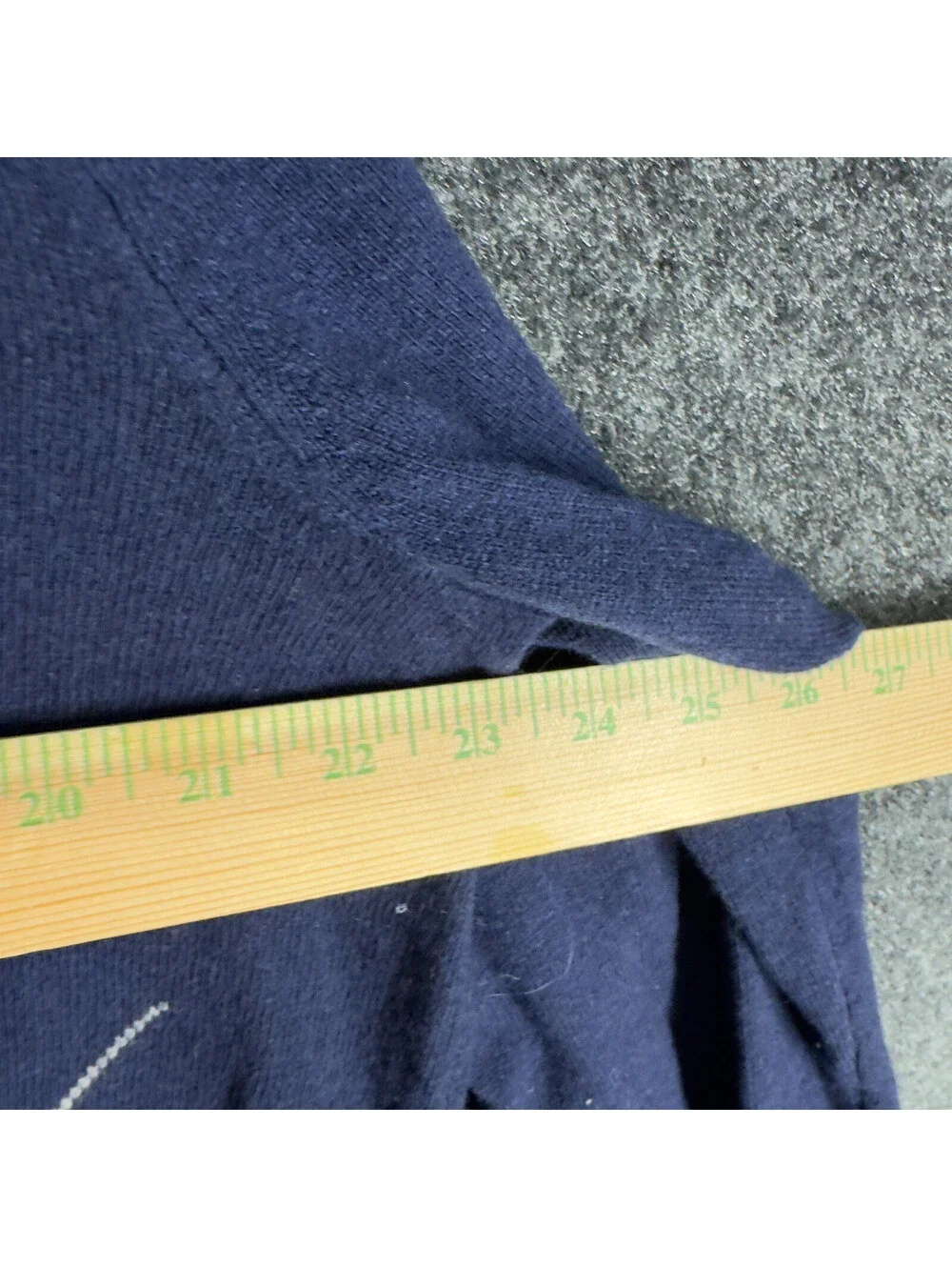 Banana Republic Sweater Pullover Men XL Blue Geometric Knit Wool Long Sleeve